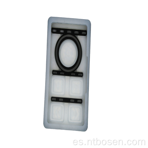 Botones de plástico 3M Botones Keypad de goma de silicona